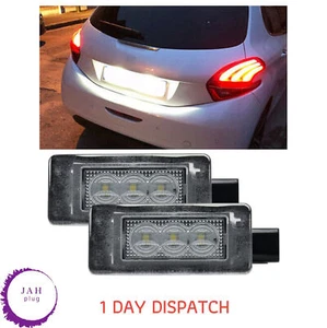 KENNZEICHEN KENNZEICHEN LED 2X LICHT FÜR PEUGEOT 208 2008 308 508 SW 3008 5008 - Bild 1 von 8