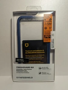 (010) RhinoShield CrashGuard NX Bumper Case for iPhone 7 Plus/8 Plus + Back Film - Picture 1 of 6