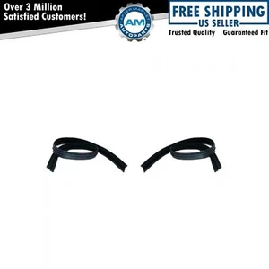 Front Window Glass Run Channel Seal Pair for 75-80 Ford E100 E150 E250 E350 Van - Picture 1 of 3