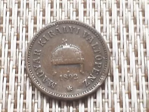 2 Filler 1892 Franz Josef Österreich / Ungarn W/23/2090 - Bild 1 von 2