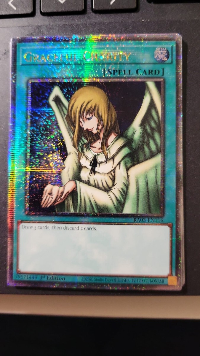 遊戯王/天使の施し/EU版1stシークレット/LCYW-EN064/英語