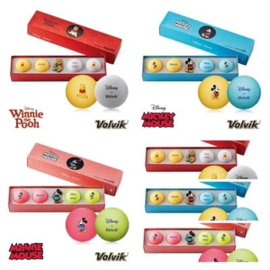 Volvik Vivid Lite Disney Packs 4 Golf Balls Y Sombrero Pinza. Mickey Mouse , - Imagen 1 de 4
