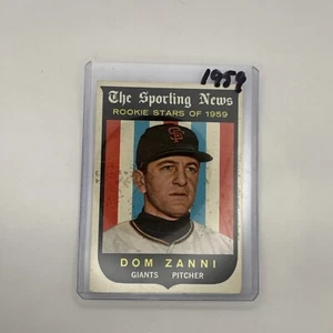 1959 Topps #145 Dom Zanni San Francisco Giants - Picture 1 of 7