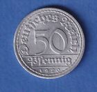 Deutsches Reich Kursmünze 50 Pfennig 1920 A vz