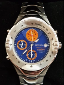 Seiko Chronograph Macchina Sportiva Giugiaro Chronograph 100M NOS - Imagen 1 de 5