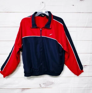 USA Olympic Team Mens Jacket Size L Red & Blue Full Zip Pockets Long Sleeve - Picture 1 of 7