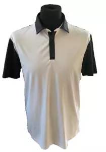 Ping Golf SensorCool Men's Polo Shirt Black/White UK Size Large - Picture 1 of 6