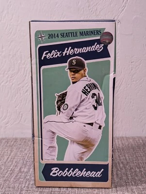 Seattle Mariners Felix Hernandez  2014 Bobblehead Brand New  - Image 1 of 4