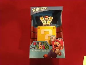 Nintendo Hasbro Super Mario Bros Collector's Edition Yahtzee Dice Game NEW - Picture 1 of 2