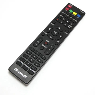 Télécommande Brandt pour SMART TV B5006UHD B5506UHD TV RADIO OFFICIELLE TESTE - Photo 1/4