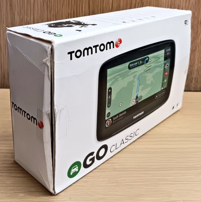 TomTom Go Classic 2da generación 4BA53A - navegación por satélite (usado - en caja) Foto 1 de 4