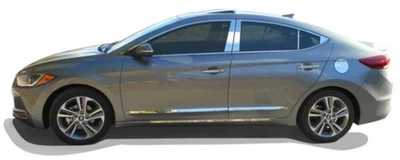 Tapicería de ventana de acero inoxidable QAA WP14114 12 piezas para Toyota Corolla 2014-2019 Foto 1 de 2