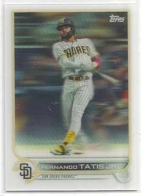2022 Topps 3d Baseball Fernando Tatis Jr. #100 San Diego Padres Lenticular Card - Image 1 of 2