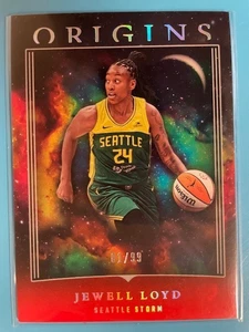 Jewell Loyd – 2024 Origins WNBA #77 Red parallel 01/99 ! (Storm) - Picture 1 of 2