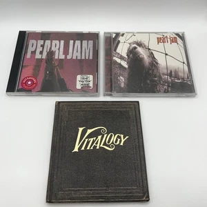 Pearl Jam 3 CD Lot Vitaligy, Ten, VS - Imagen 1 de 12