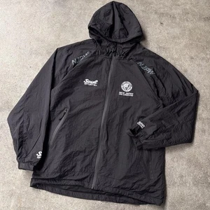 NJPW Soul Sports Nylon Windbreaker L Size Wrestling Sports Jacket - Picture 1 of 7