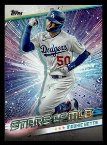 2024 Topps Mookie Betts #SMLB-9 Stars of MLB Los Angeles Dodgers - Picture 1 of 2