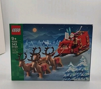 LEGO® 40499 Trineo de Papá Noel con Reno (343 piezas) ¡Nuevo Listo para enviar! Foto 1 de 4