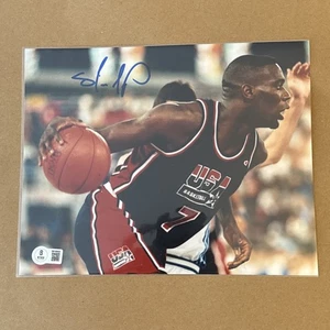 Shawn Kemp Auto Signed 8x10 Beckett COA 1994 Team USA Seattle SuperSonics NBA - Picture 1 of 1