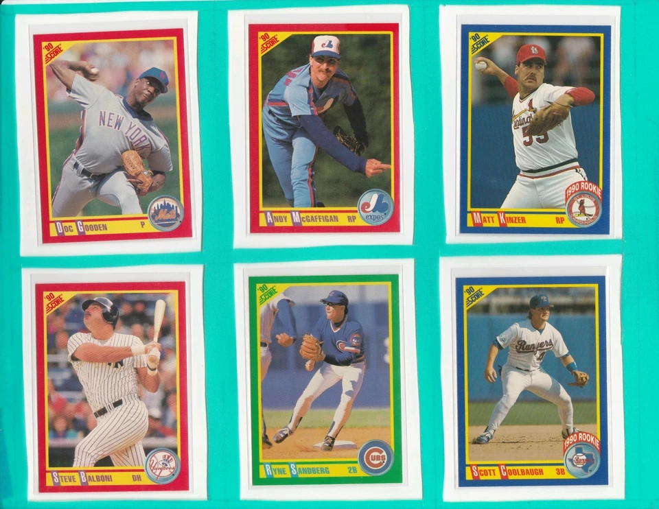 1990 Score #628 Matt Kinzer - Image 1 of 1