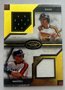 CRAIG BIGGIO JEFF BAGWELL 2025 TOPPS TIER ONE DUAL PLAYER PATCH /199 - Picture 1 of 2