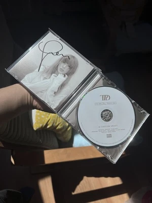 Tortured Poets Department CD + Bonus Track The Manuscript With Hand Signed Photo - Image 1 of 2