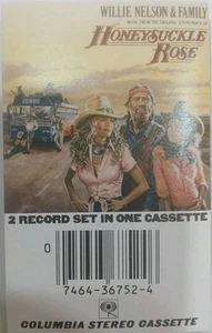 Wille Nelson & Family OST Honeysuckle Rose~1980 Columbia Records Cassette Tape - Picture 1 of 3
