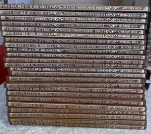 24 vols THE DOUBLE GUN & SINGLE SHOT JOURNAL full years 2008-2013 LOT - Picture 1 of 2