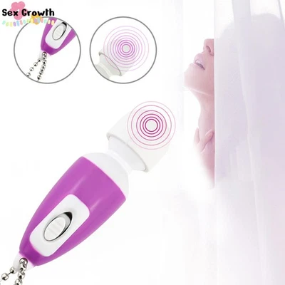1 Pc Mini Key-Chain Portable Full Body Massage Wand Stick Vibrate Re Fast - Image 1 of 4