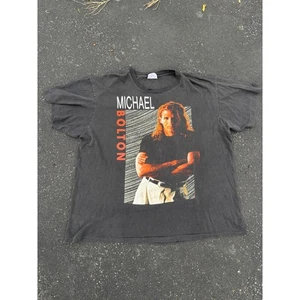 Vintage Michael Bolton Soul Provider 1990 Tour T-Shirt Hanes XL Concert Tee - Picture 1 of 8