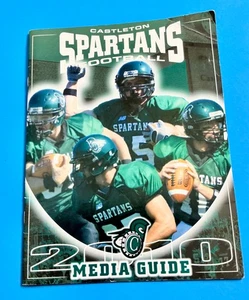 2010 CASTLETON SPARTANS FOOTBALL MEDIA GUIDE - Picture 1 of 4