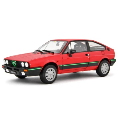 ALFA SPRINT 1.5 Q.V.1983 RED 1:18 Laudo Racing Auto Stradali Modellino Nuovo - Immagine 1 di 4