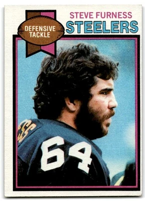 1979 Topps Steve Furness Pittsburgh Steelers #371 - Image 1 of 2