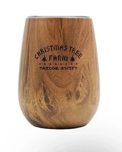 Taylor Swift Christmas Tree Farm Tumbler Cup With Lid IN HAND SHIPS FAST - Picture 1 of 1