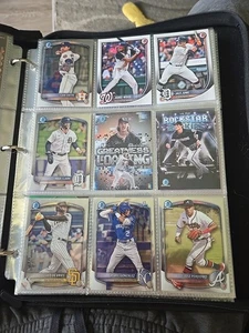 9 Karten Bowman Rookie Karten Lot mit Smith und Wood - Bild 1 von 5
