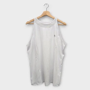 Original Penguin Tennis Women's Tank Top Solid (White) - X-Large - Picture 1 of 2