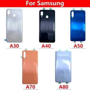 Back Battery Cover Rear Glass Door Housing Case For Samsung A70 A30 A40 A51 A71 - Zdjęcie 1 z 40