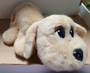 Mattel Pound Puppies 2004 Robotic Barking Moving Head Tan Puppy Plush Dog Toy - Picture 1 of 7