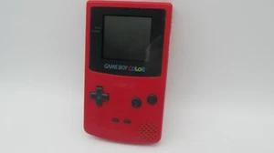 Nintendo GameBoy Color GBC Beerenrot Rosa Handheld-Konsole CGB-001 Getestet Z - Bild 1 von 3