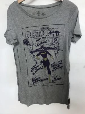 Camiseta TRUNK LTD Para Mujer Gris Detective Conoce Nueva Batgirl Talla S Heroína Foto 1 de 4