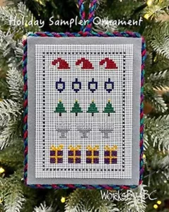 Urlaub Sampler Ornament ~ funktioniert von ABC - Bild 1 von 1