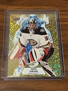2021-22 Upper Deck Ice Hockey John Gibson #68 Ice Gold Anaheim Ducks - Picture 1 of 2