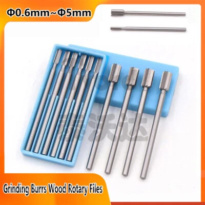 Rotary Files Ø0.6~5mm For Dremel Accessories Tungsten Steel Grinding Burrs Wood - Image 1 of 4
