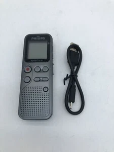 Philips VoiceTracer DVT1120 Registratore Audio 8 GB, One-Touch, USB, Grigio - Foto 1 di 6