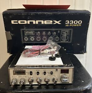 Connex CX-3300 High Power CB / Ham Radio TESTED VINTAGE CLEAN READ FAST SHIPPING