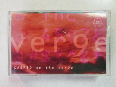 CABRIO ON THE VERGE VER9E (JOHN DARNALL) CASSETTE TAPE ELECTRONIC SMOOTH JAZZ NE - Image 1 of 4