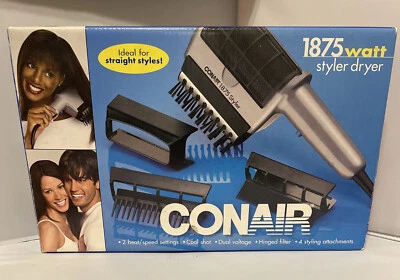 Conair 1875 Watt Styling Hair Dryer Model SD4BLRS - Image 1 of 4