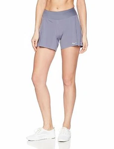 Saucony Womens Tranquil 5" Short, Smoke, XS - Picture 1 of 2