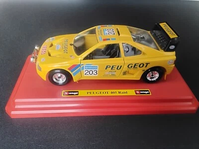 Peugeot 405 Raid Bburago 1:24 - Immagine 1 di 4