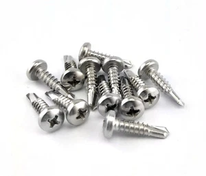 Vis Hexagonale Auto-perceuse pour Aluminium DIN 7504N Acier Inox A2 - Imagen 1 de 3